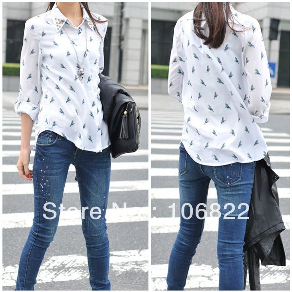 camisa estampada