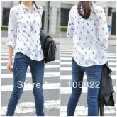 camisa estampada