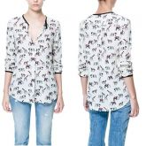 camisa estampa africa
