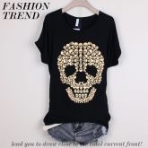 CAMISETA DE CAVEIRA