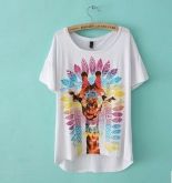 CAMISETA DE GIRAFA